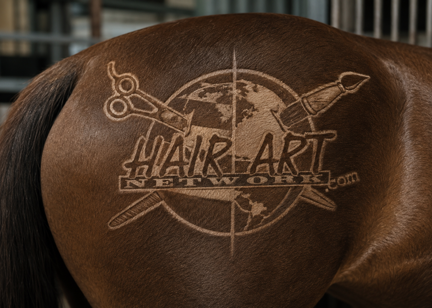 Hair-Art-Hide (Whole Extra-Large Hide)