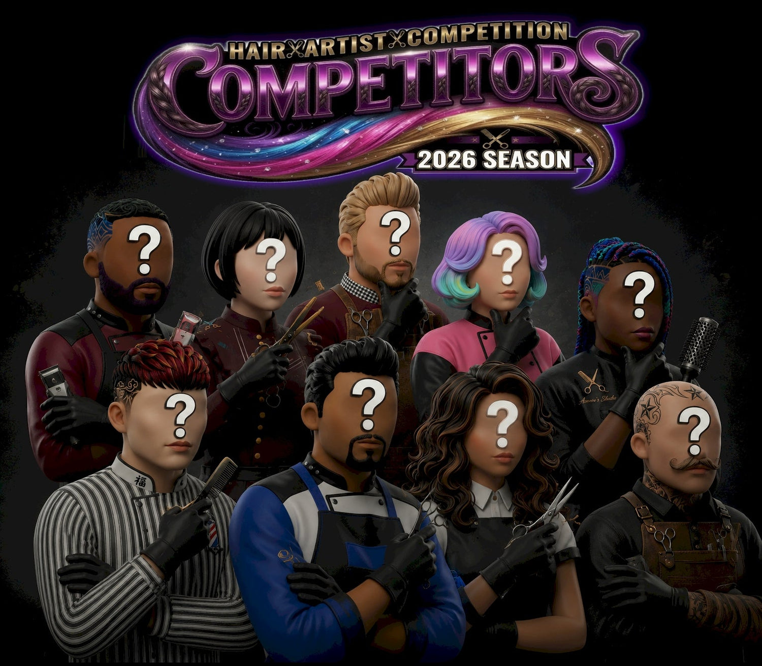 Hair Artist COMPETITORS1