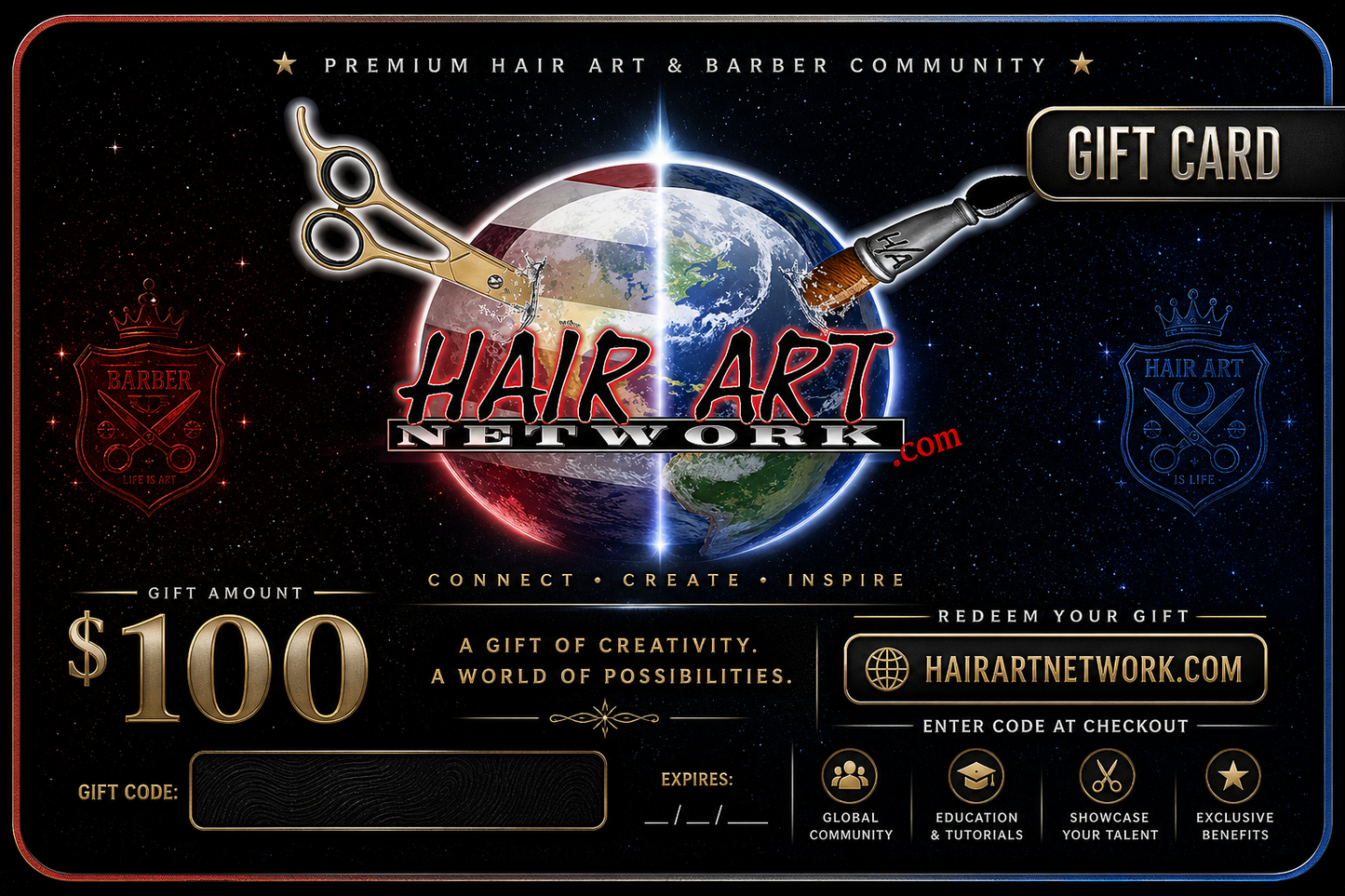 Hair Art NETWORK GIFT CARDS