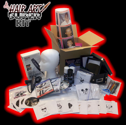Mr. Hair Art SUPER STENCIL KIT