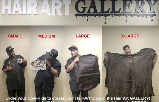 Hair-Art-Hide (Whole Extra-Large Hide)