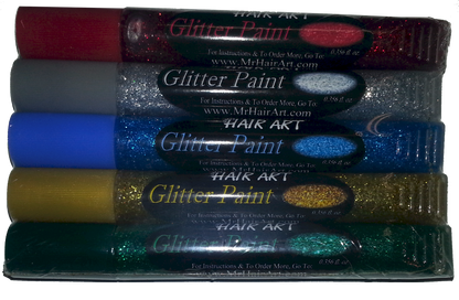 Mr. Hair Art Color Mini-Glitter Paint Pack