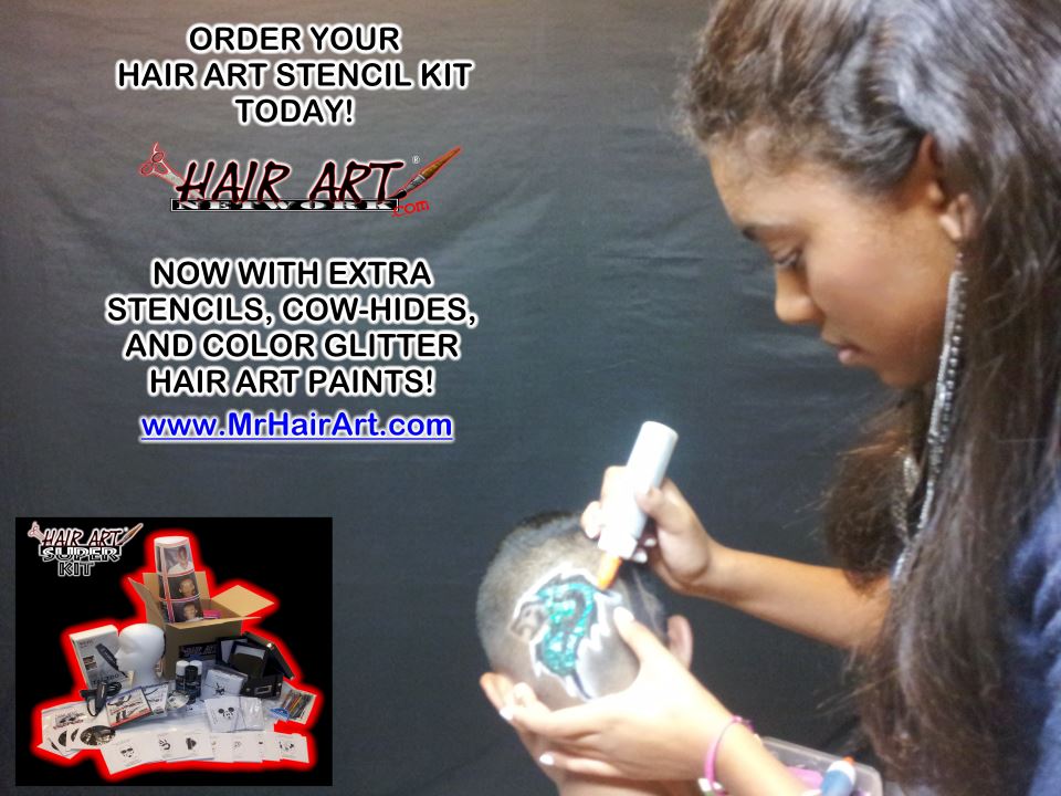 Mr. Hair Art Color Mini-Glitter Paint Pack