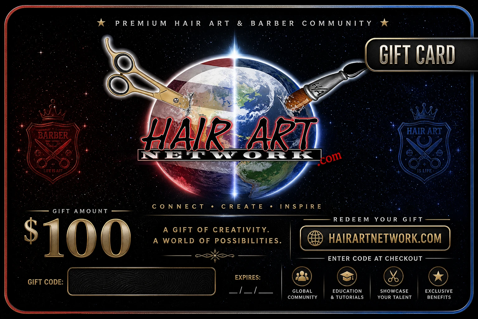 Hair Art NETWORK GIFT CARDS